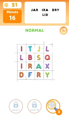 Wordelete - Word Puzzle - Screenshot 1