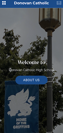 Android application Donovan Catholic High School screenshort