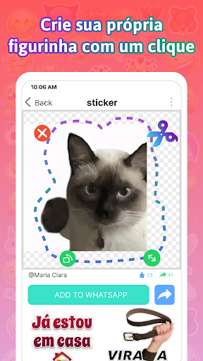 2026 HD sticker WAStickerApps screenshot 2