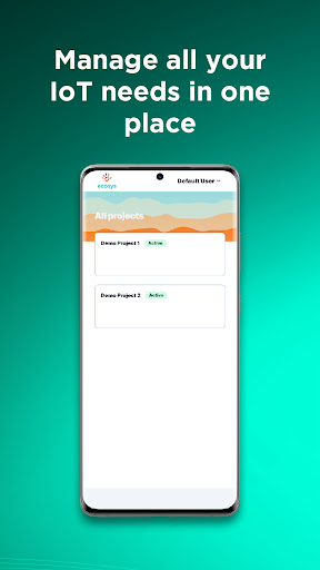 Android application Ecosys screenshort