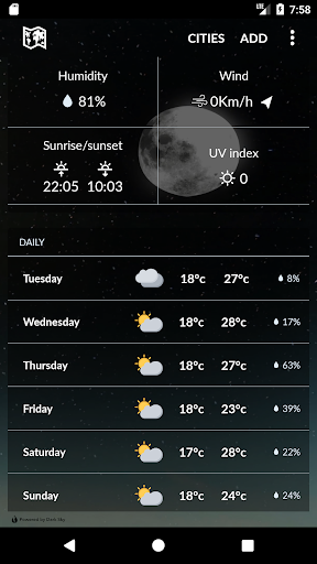 Taiwan Weather Screen 2
