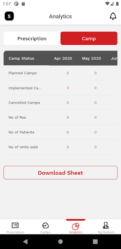 Senora Rx tracking Screen 3