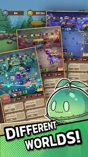 Slime Castle — Idle TD Game - Screenshot 2