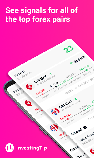 Android application investingtip screenshort