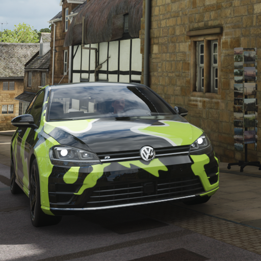 Simulator Volkswagen Golf GT logo