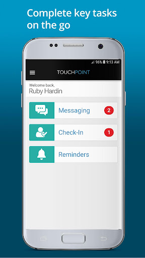 Android application SCRAM TouchPoint screenshort