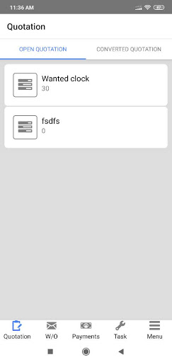 Android application Digi Property Vendor screenshort