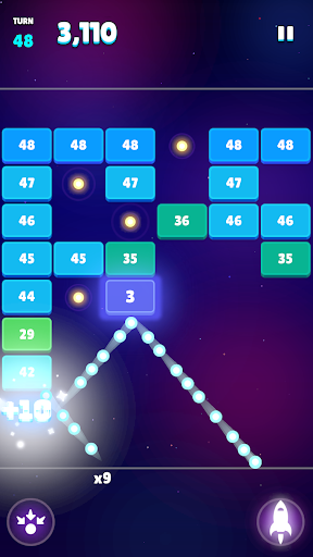 Android application Bricks n Breaker Balls Shoot screenshort