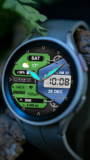 Hybrid LONUC URX132 Watch face screenshot 11