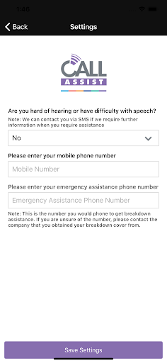 Call Assist - Vehicle Rescue