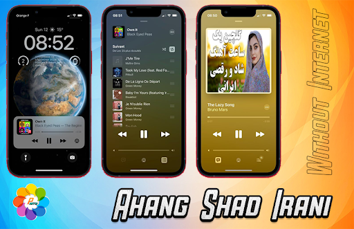 Android application بهترین آهنگ های شاد ایرانی screenshort