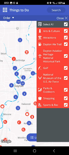 Screenshot of Destination Dayton