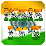 Indian Flag Alphabet Letter/Name Live Wallpaper/DP icon