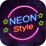 Neon Style Keyboard Theme icon