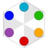 Dot Fight: color matching game icon