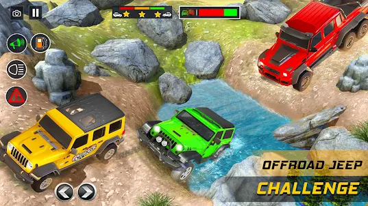 Offroad SUV Mud Truck Driving