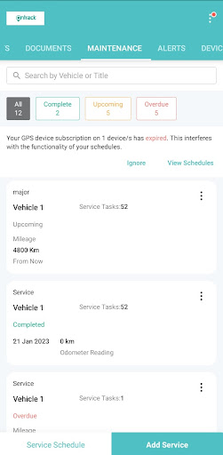 Ontrack Screen 3