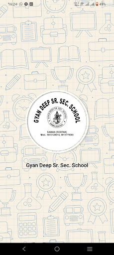 Android application Gyan Deep Sr Sec School screenshort