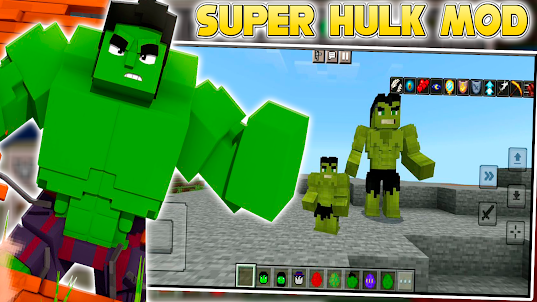 Hulk super-herói mod