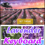 Cover Image of ダウンロード Lavender Keyboard Theme 1.0 APK