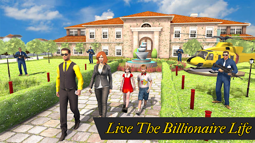 Android application Rich Lifestyle Billionaire 3D screenshort