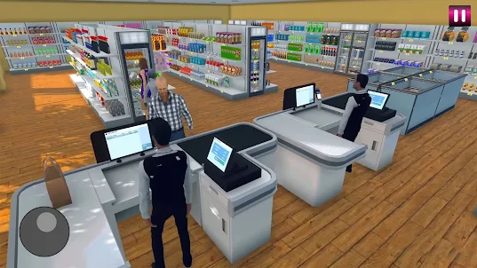 supermarché jeux Simulateur 3D