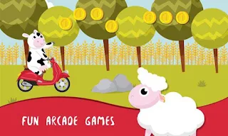 Crazy Farm - Animal School - Screenshot 2