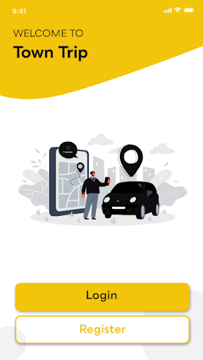 Android application Town Trip screenshort
