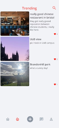 Discov app Screen 3