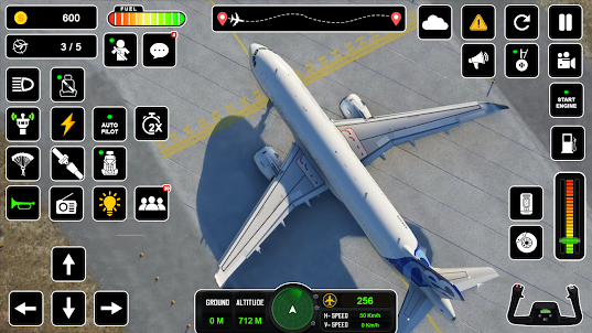 piloto simulador: avião jogos