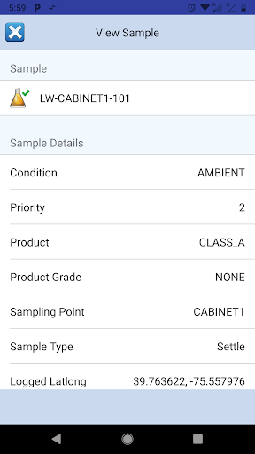 LabWare v6 Screen 2
