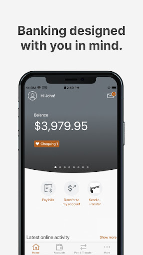 Android application Alterna Savings Mobile Banking screenshort