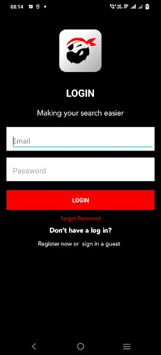 Android application Jollys Auto Parts screenshort