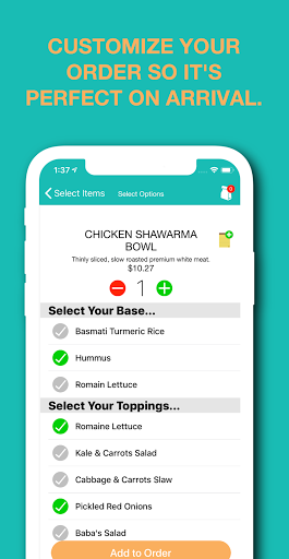 Android application Baba's screenshort