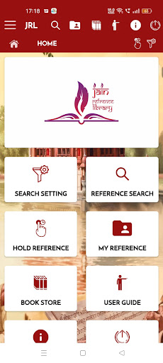 Jain Reference Library Screen 2