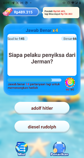 Android application Millionaire screenshort