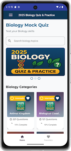 2025 Biology Quiz  Practice
