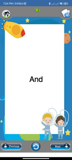 Sightword Flash cards for Kids Screen 3