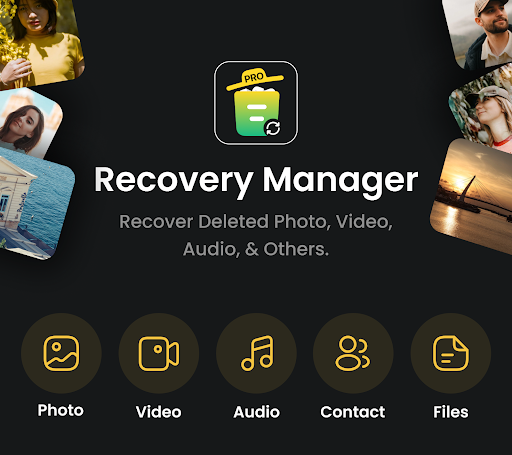 Android application Deleted photo recovery manager screenshort