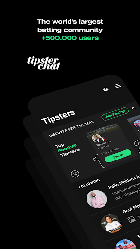 Android application Tipster Chat - Pro Sport Tips screenshort