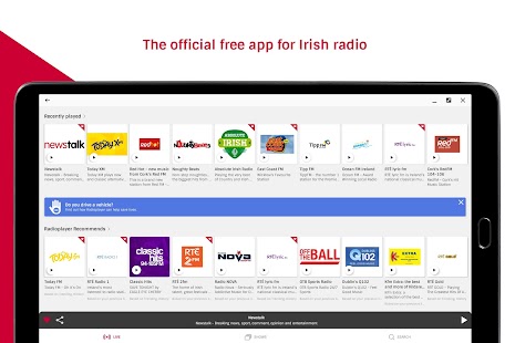 Irish Radioplayer Capture d'écran