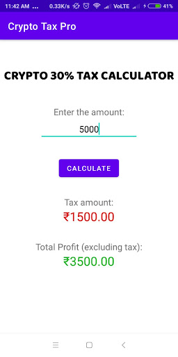 Crypto Tax Pro Screen 3