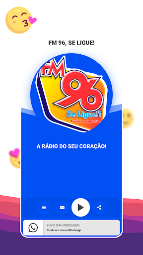 Android application FM 96 SE LIGUE screenshort