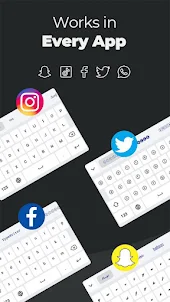 Fonts Font Keyboard & Emojis