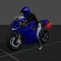 Мотоцикл 3D моделирование