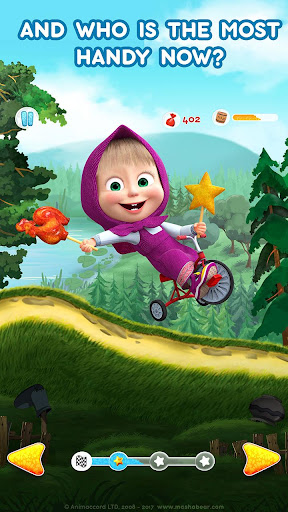 Masha and the Bear: Climb Racing and Car Games screenshots 4