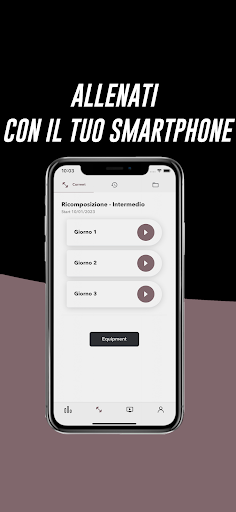 Android application MOMO FACTORY GYM PT screenshort