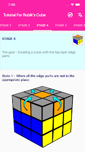 Tutorial For Rubik's Cube Screenshot