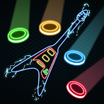 Neon Guitar