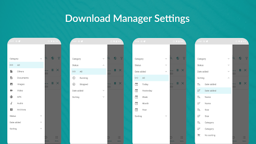 Screenshot 6 Pro FDM: Gestora de descargas android